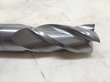 NEW BASSETT 01506 CARBIDE END MILL 3/4"x1-1/2" 4 FLUTE R22T6BC