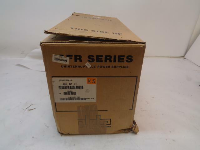 NEW ALPHA TECHNOLOGIES CFR SERIES ABP48AC w/33Ahr 032-051-21 POWER SUPPLY BSR
