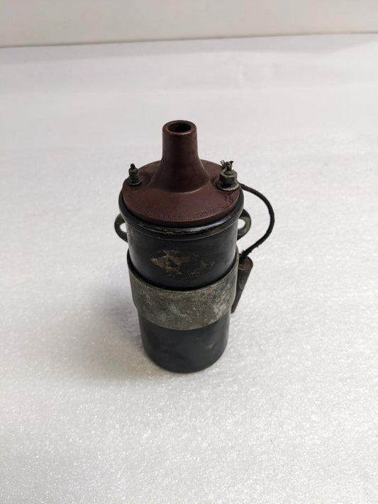 BOSCH TK6A3 6V IGNITION COIL WITH BRACKET FOR PORSCHE 356A USED R20