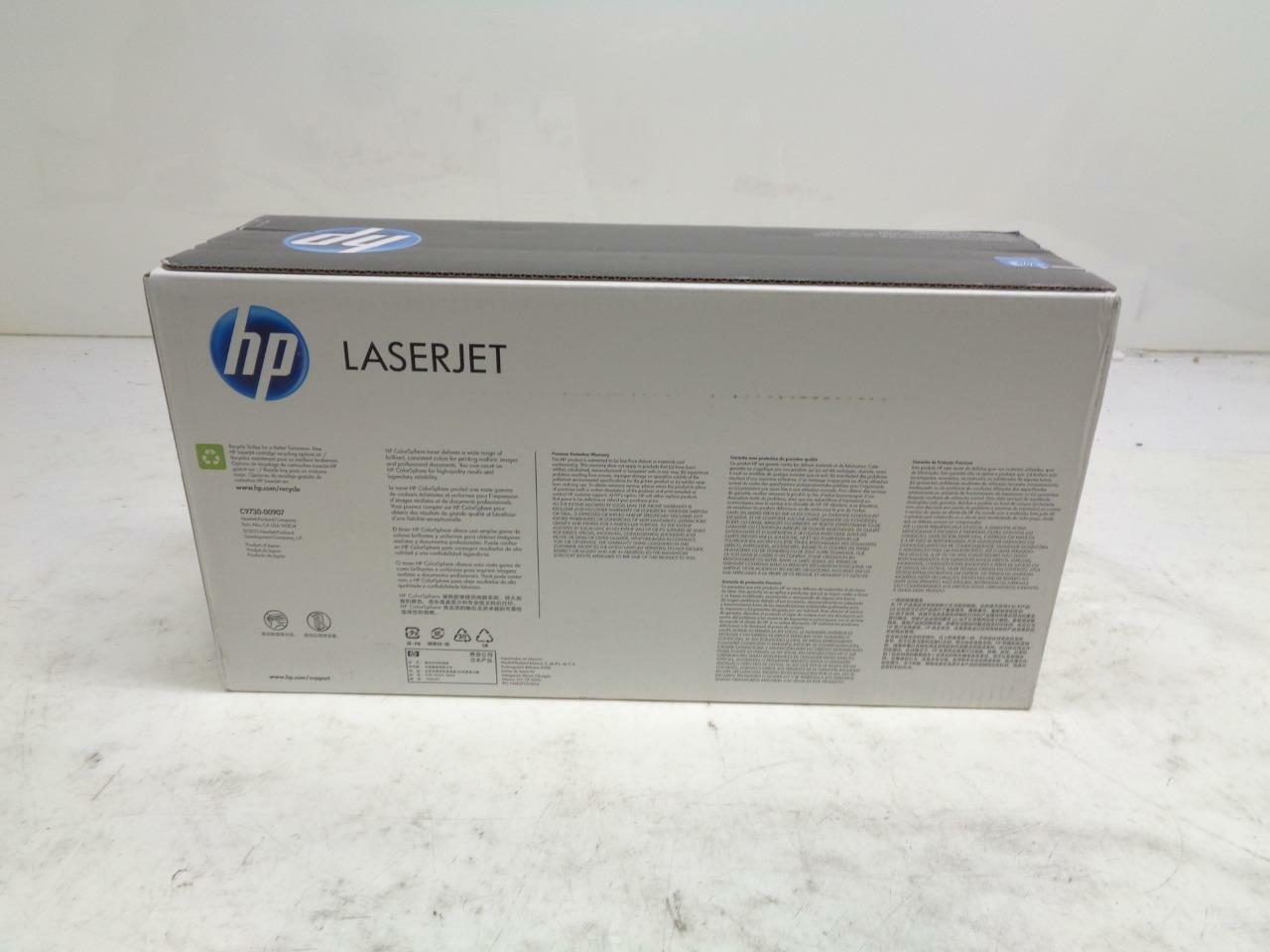 1 NEW HP 645A BLACK TONER CARTRIDGE C9730A FOR COLOR JET 5500 5550 SR