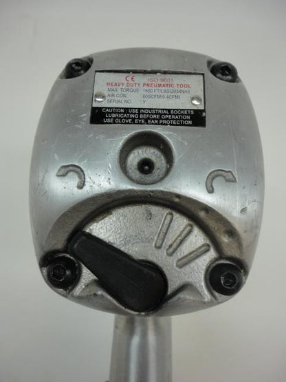 USED BOLTTECH MANNINGS 3/4" IMPACT WRENCH 1,250ft/lb IW750 R27