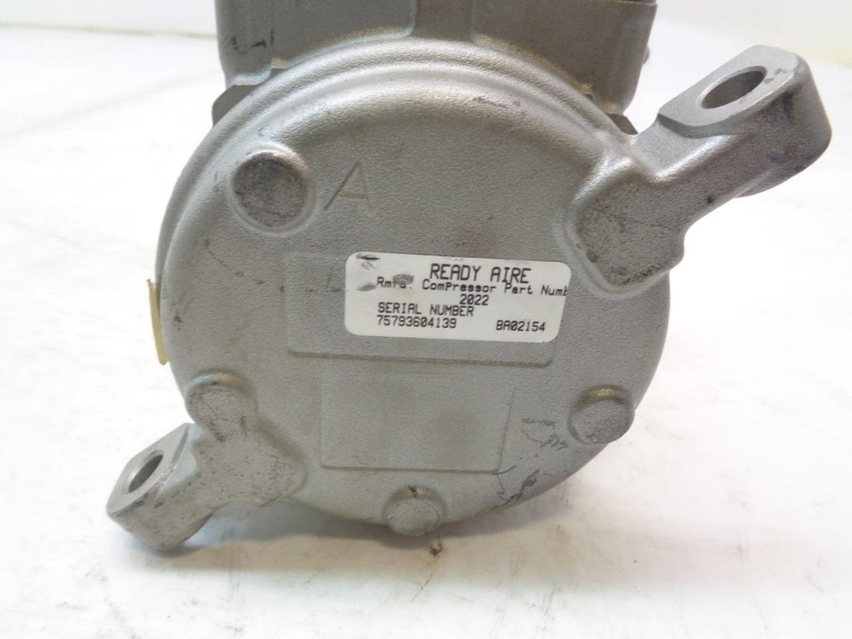 READY AIRE 2022 AC COMPRESSOR 1993-1995 CRYSLER, DODGE, PLYMOUTH W/ CLUTCH R1