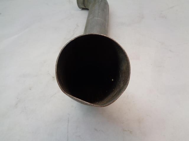 NEW ALUMINIZED 3.5" DOWNPIPE UNKNOWN FITMENT *DENTED* R3