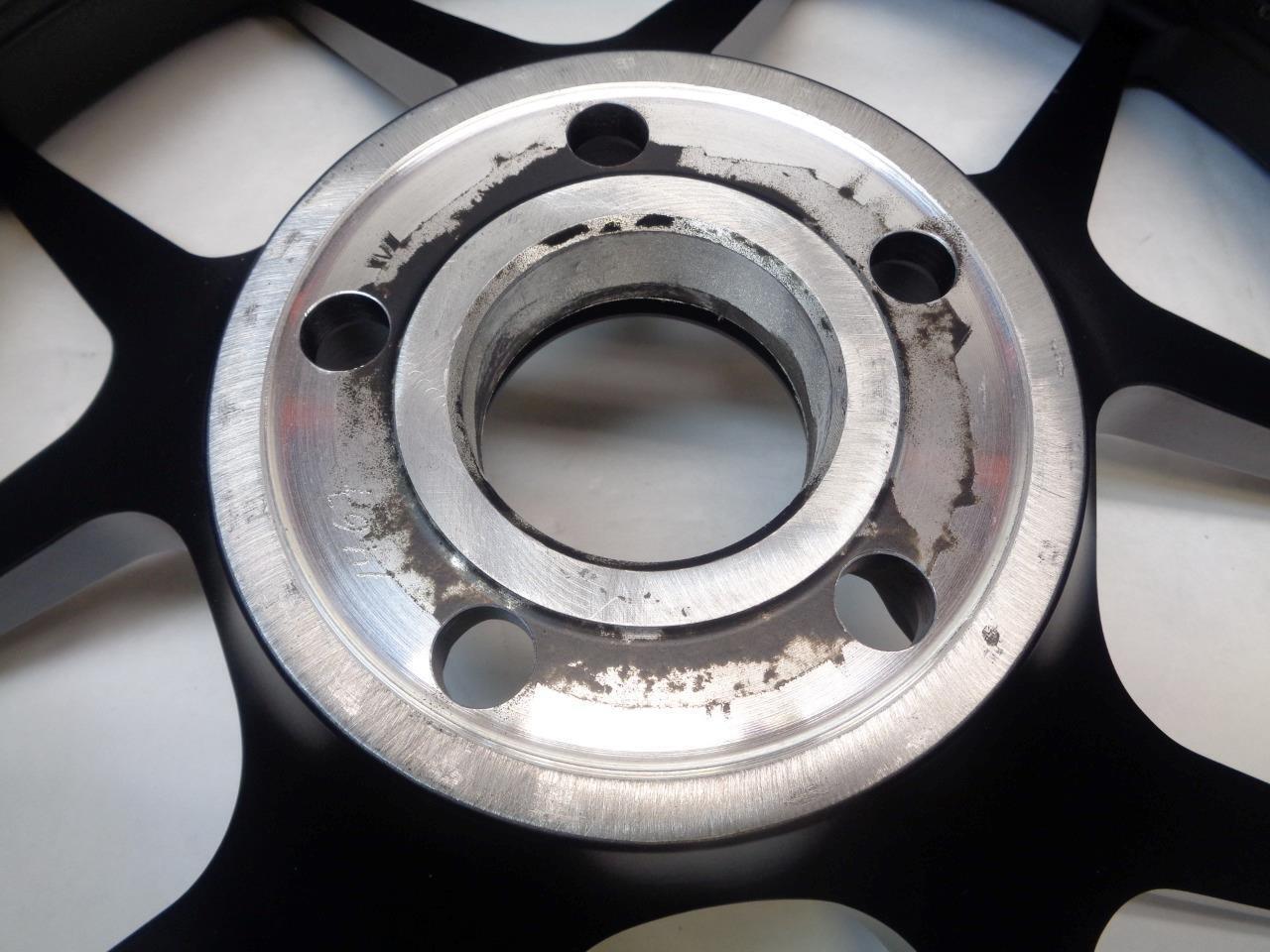 STRASSE SM5 DEEP CONCAVE MULTI RIVET STYLE 21x10 5x112 ET20 BLACK WHEEL WR