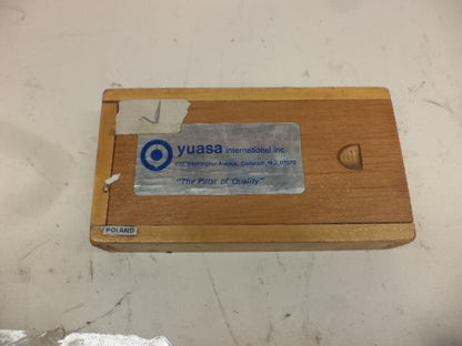 USED YUASA OUTSIDE MICROMETER CALIPER 0-25MM 0.01 0-1" R22T5