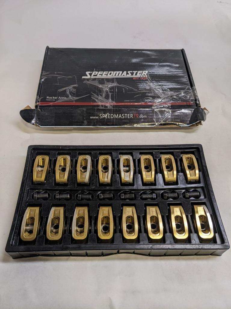 SPEED MASTER79 ALUMINUM ROLLER ROCKER ARMS SET 8/16 PCE261100401 USED R29