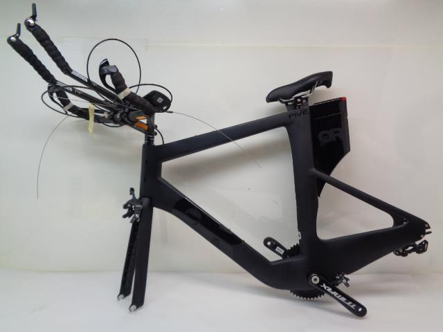 NEW QUINTANA ROO V-PR 58.5" FRAME W/ SADDLE, CRANKSET, DERAILLEUR & RIMS/TIRES