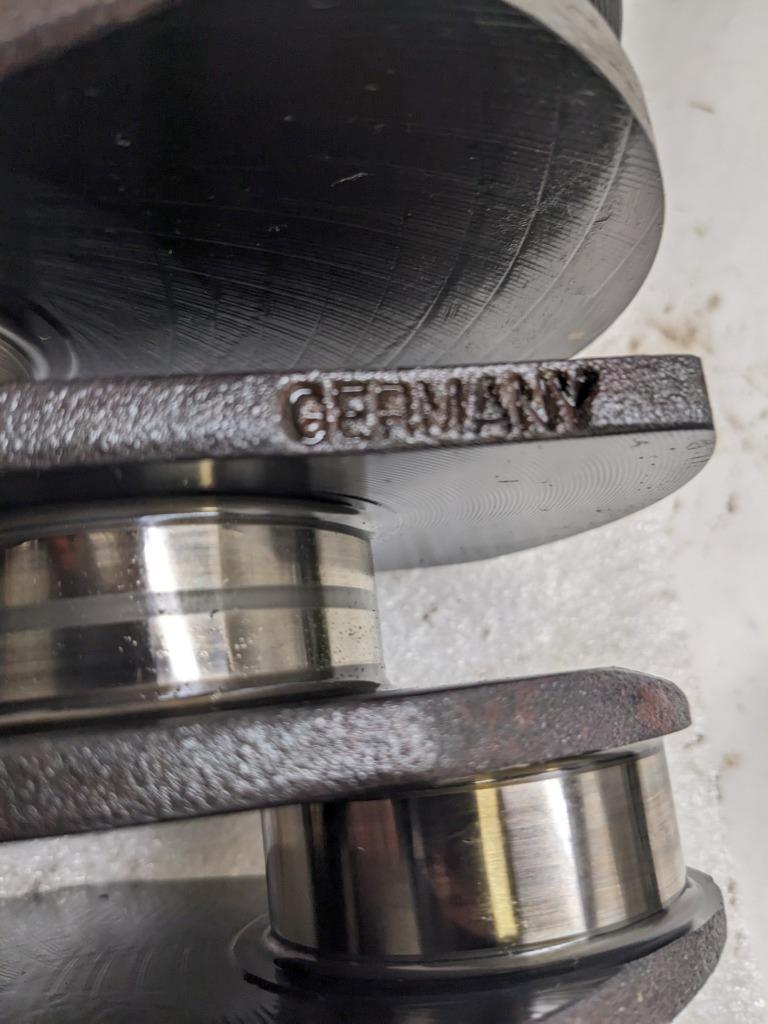PORSCHE BOXSTER 987 05-08 3.4L CRANKSHAFT MAGNAFLUXED 9961017R USED 996G.L