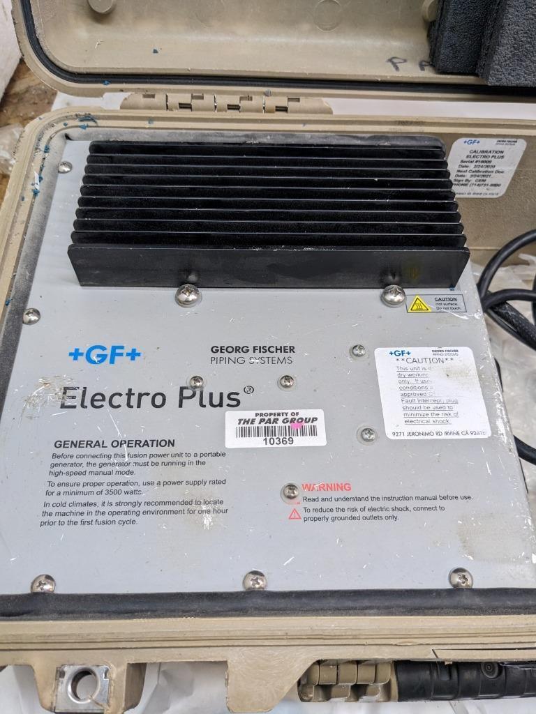 GEORGE FISCHER ELECTRO PLUS- PIPING SYSTEM-GENERAL OPERATION-10369-USED B2