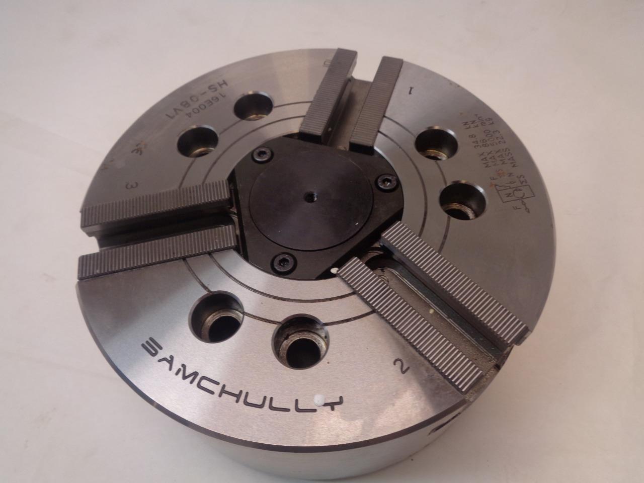 NEW AUTO LOCKING SAMCHULLY HS-08V1 HYDRAULICS POWER CHUCK 16E004 H1