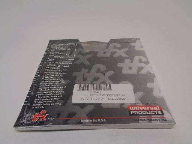 1 NEW UNIVERSAL PRODUCTS TFX ULTRA LIGHT 150' CHAMPGNE/CHAR MT 02165445 R7TE