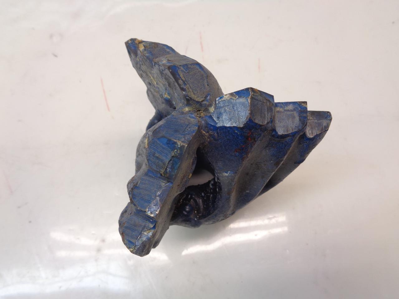 UNBRANDED STEP DRAG BIT FOR COAL MINING BLUE 4" DIAMETER MALE THREAD NEW H2