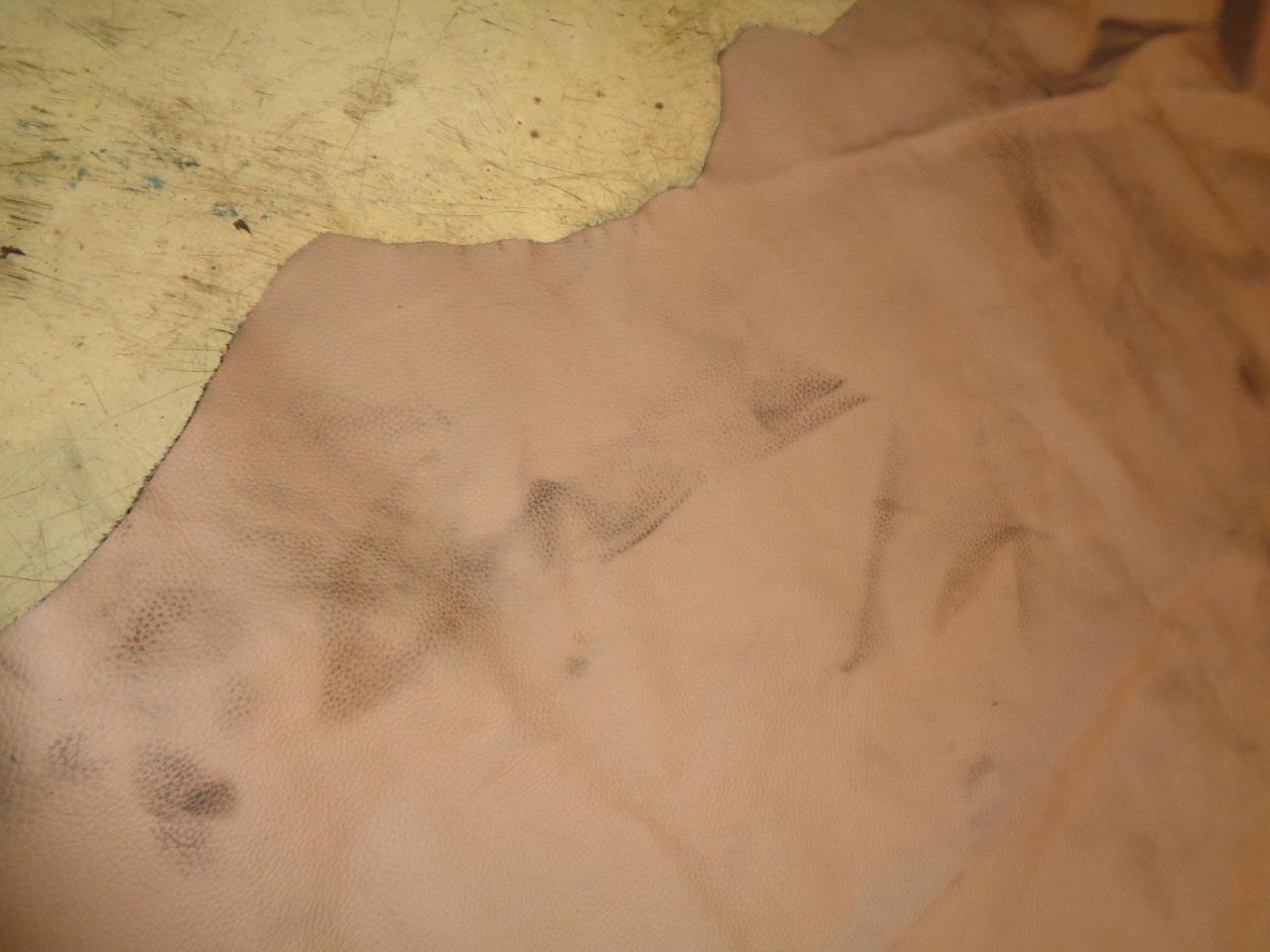 LEATHER HIDE 39.28 SQUARE FEET/3.65 SQUARE METERS TAN NEW N.3 SR