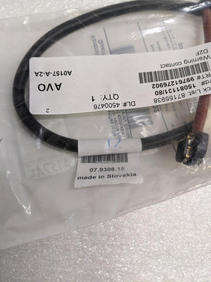 PORSCHE 99761276902 FRONT DISC BRAKE PAD WEAR SENSOR FOR 09-11 911 C NEW PGB2TB