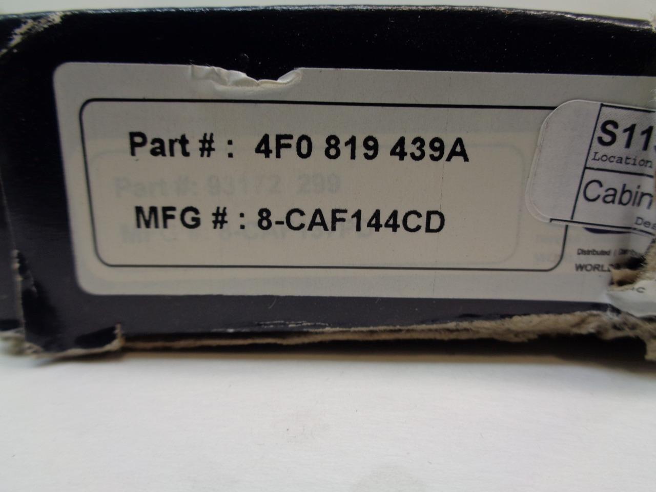 NEW NPN CABIN AIR FIILTER AUDI A6 05-11 4F0 819 439A R35