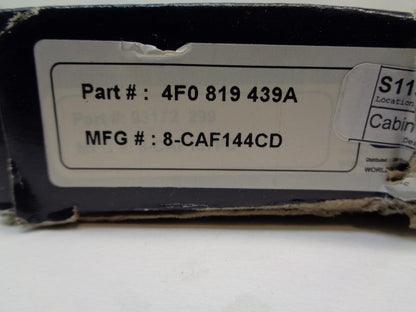 NEW NPN CABIN AIR FIILTER AUDI A6 05-11 4F0 819 439A R35