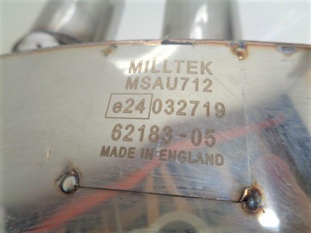 NEW MILLTEK FRONT & LEFT REAR SILENCER FOR 2017+ AUDI S4/S5 B9 3.0L V6 TURBO 19