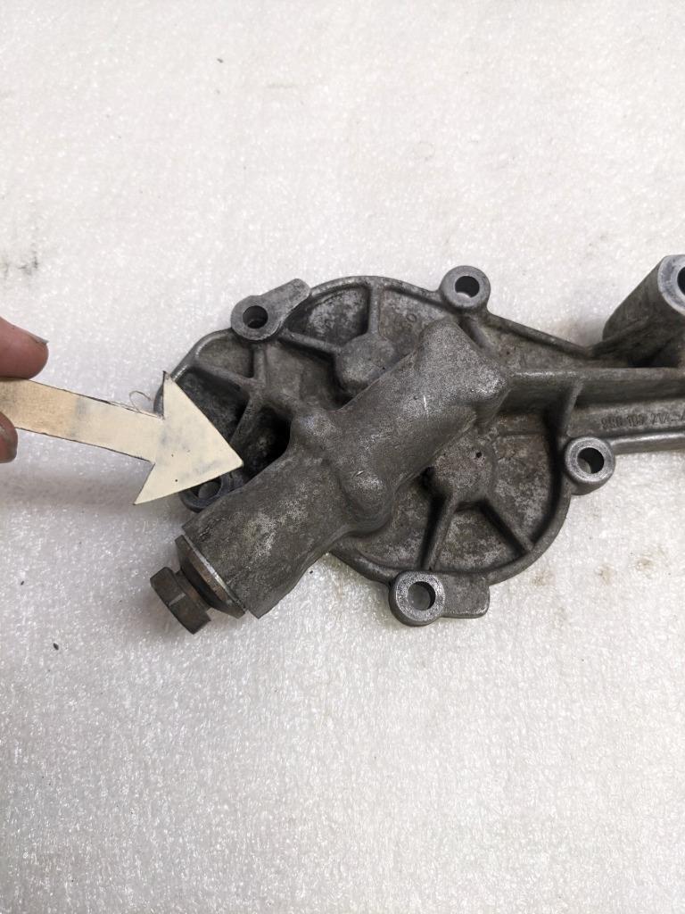 PORSCHE 99610721254 OIL PUMP COVER FOR 97-04 BOXSTER 986 3.2L USED R20T8