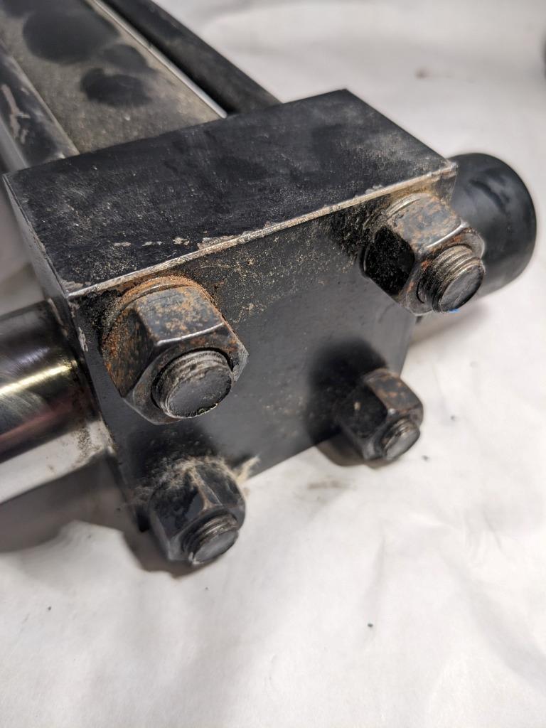 PARKER HYDRAULIC CYLINDER (2) 1H2H0A00010361 17" 1" TIP 3000 PSI 21 LBS NEW R10