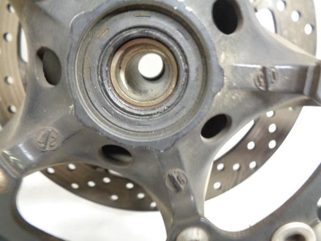 USED 5SL YAMAHA Y-Z MOTORCYCLE WHEEL SET BLACK w/ ROTORS 17X3.5 17X5.5 WR