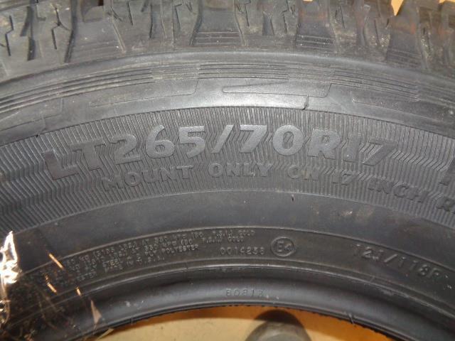 1 WILD COUNTRY RADIAL XTX OWL LT 265 70 17 121/118R LRE 10PLY TIRE XTS91 BQ2