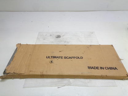 NEW SET OF TWO ULTIMATE SCAFFOLD STEEL PLATES 34"x12"AND 23"x12" R16