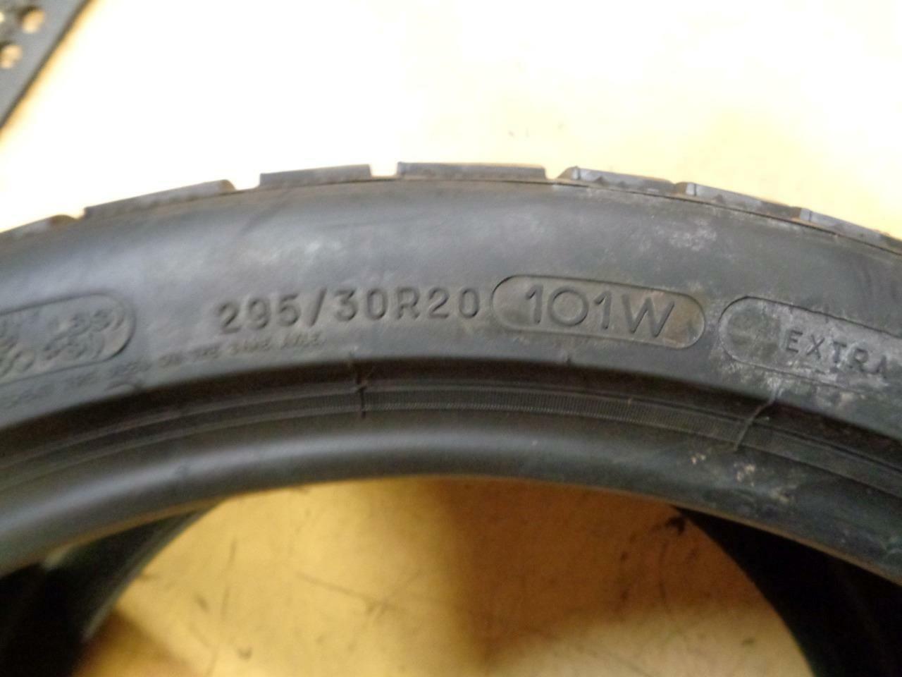 1 NEW MICHELIN PILOT ALPIN PA4 P 295 30 20 101W XL TIRE 37742 Q2