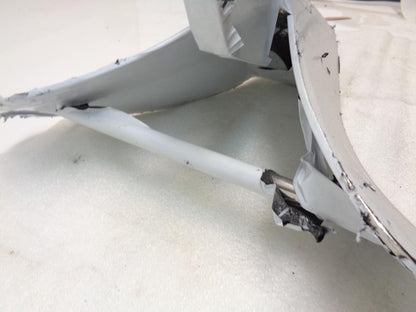 DELTA STYLE VINYL COVERED ANCHOR 13KG W/ CENTER SUPPORT 1" DIA CONNECTOR USED I1