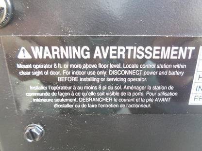 LIFTMASTER GH503L5 1/2 HP 3 PHASE GEARHEAD DOOR OPERATOR NEW B2