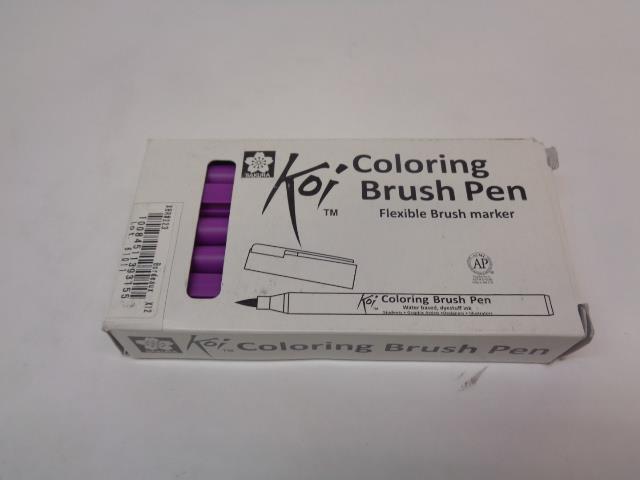 NEW SAKURA KOI BRUSH PEN BORDEAUX 39315 XBR#223 12 PACK R28