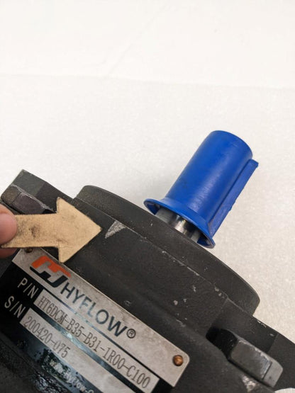 HYFLOW HT6DCM-B35-B31-1R00-C100 DOUBLE VANE PUMP NEW H1