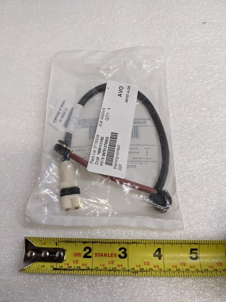 PORSCHE 99761276902 FRONT DISC BRAKE PAD WEAR SENSOR FOR 09-11 911 C NEW PGB2TB