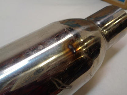 1 USED EXHAUST TIP 22" LENGTH 2.3" INLET 3.4" OUTLET R16