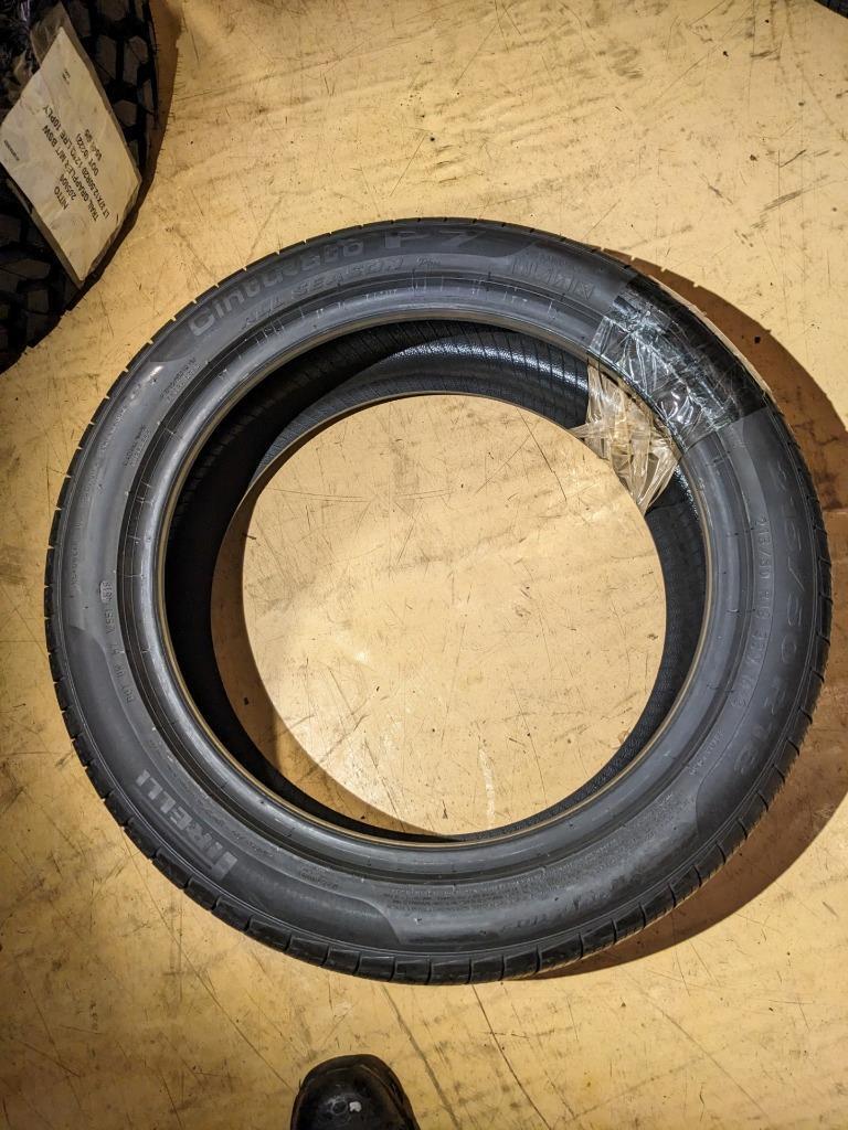 NOS PIRELLI CINTURATO P7 A/S + P 215 50 18 96V XL TIRE 2755100 CQ2
