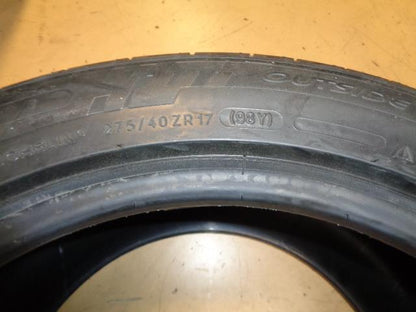 MICHELIN PILOT SPORT PS2 P 275 40 17 98Y SL TIRE 39119 CQ4