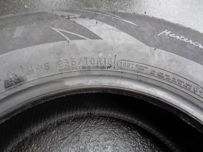 MASTERCRAFT GLACIER TREX P 235 70 16 106T SL SNOW TIRE 90000030117 AQ4 SU16