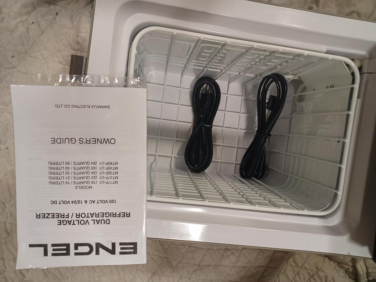 ENCEL 16QT PORTABLE 12/24V DC 110V/120V AC FRIDGE/FREEZER MT17F-U1 BSR