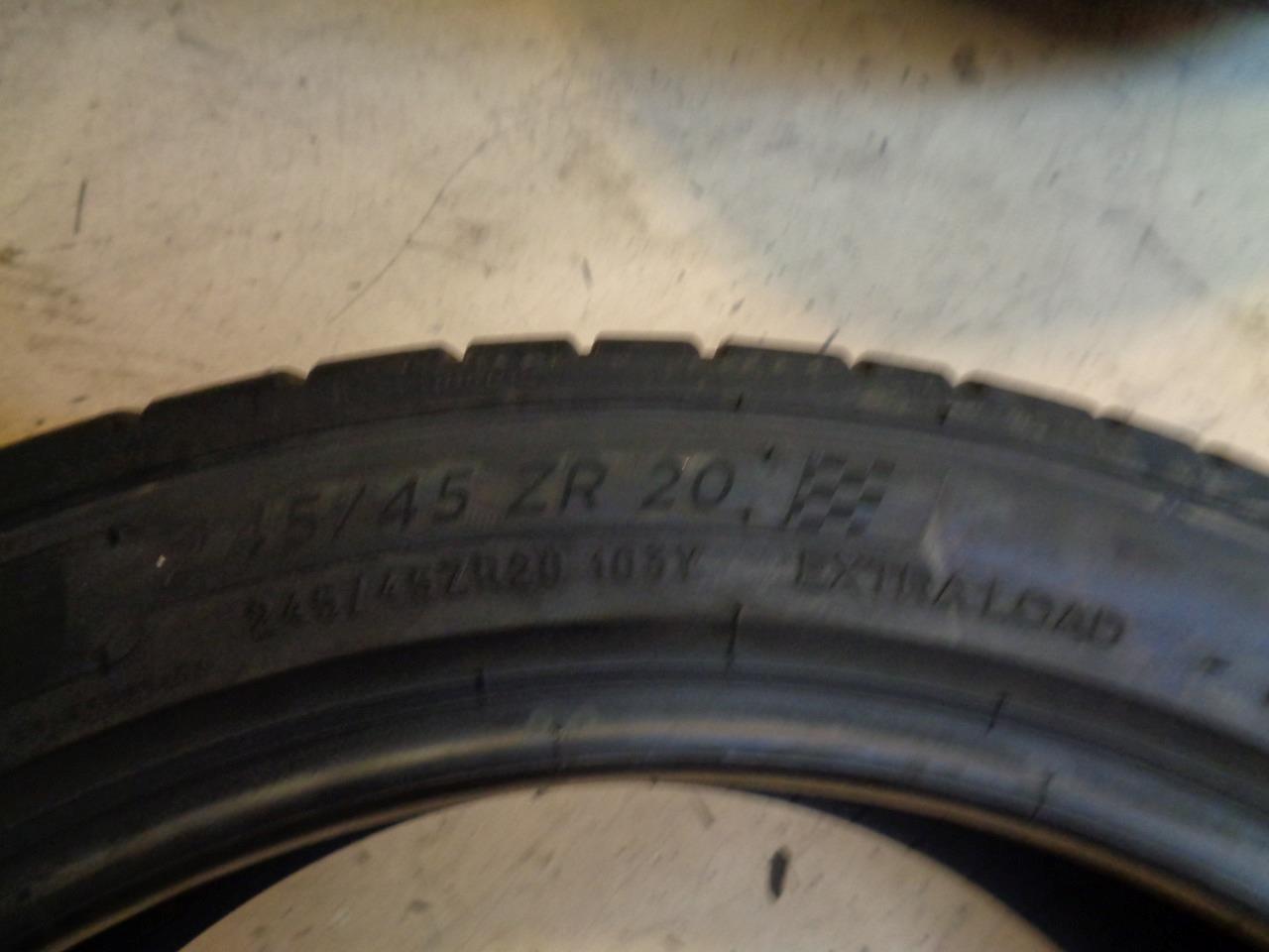 MICHELIN PILOT SPORT A/S 4 P 245 45 20 103Y XL ALL SEASON TIRE 17478 BQ3