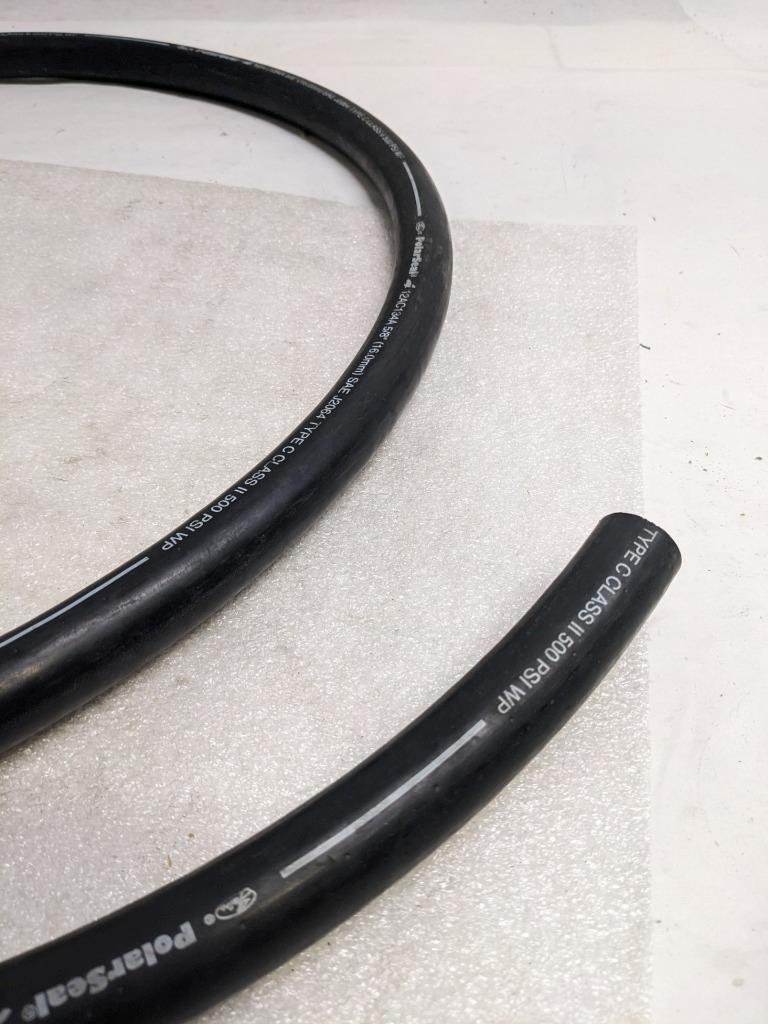 GATES 12AC134A POLARSEAL HYDRAULIC HOSE 7.16' OAL 5/8" ID NEW R3