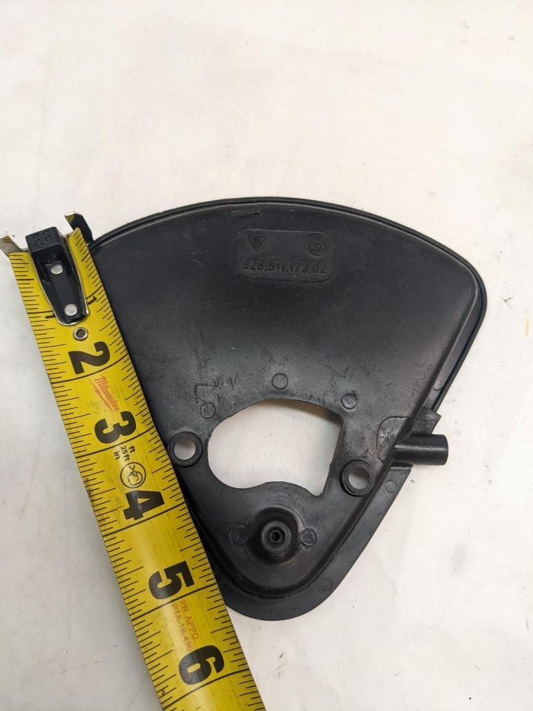 PORSCHE 924/944 BONNET RELEASE HANDLE CATCH SURROUND 92851117302 USED R21