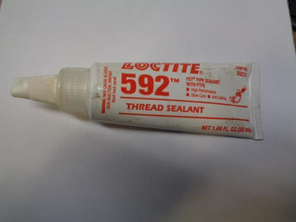NOS PACK OF 4 LOCTITE 592 THREAD SEALANT 1.69OZ HIGH STRENGTH 59231 R11TC