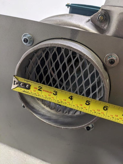 CINCINNATI FAN F-6-C/T1 FUME EXHAUSTER 1-1/2HP 3450RPM CAST ALUM 115V NEW B2