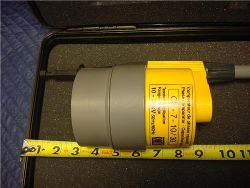 NEW CATU SINGLE POLE PHASE COMPARATOR FOR INDOOR/OUTDOOR USE CL-7-10/30-1 SR