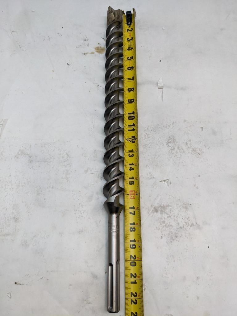 HITACHI DRILL BIT 4-CUTTER 1-9/16" 18" X 23 SDSMAX 724997 NEW D0