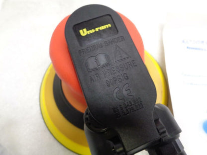 NEW UNI-RAM UPSANDER FINE ORBITAL SANDER 6" PAD 90PSI NON VACUUM ASSIST SR