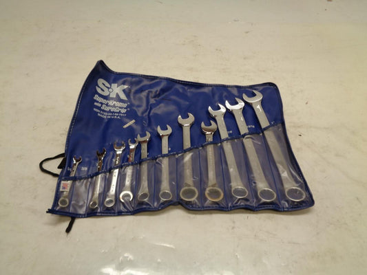 USED SK/CRAFTSMAN WRENCH 12PC SET (MISSING 3/8 WRENCH) 5120-00-148-7917 R22