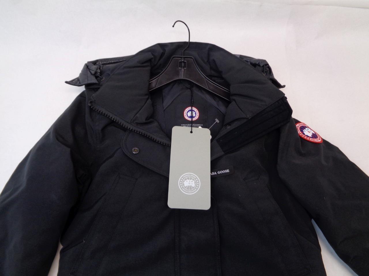 CANADA GOOSE WOMEN'S SIZE S/P BLACK TRILLIUM PARKA JACKET 6660W SR