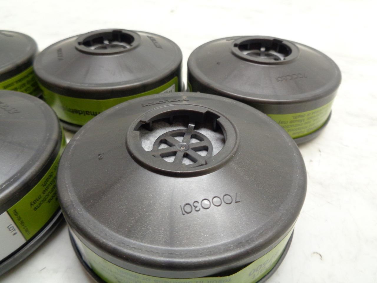 NEW MOLDEX AIR PURIFYING FORMALDEHYDE CARTRIDGES #7500 (PACK OF 5) R30T1