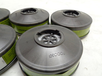 NEW MOLDEX AIR PURIFYING FORMALDEHYDE CARTRIDGES #7500 (PACK OF 5) R30T1