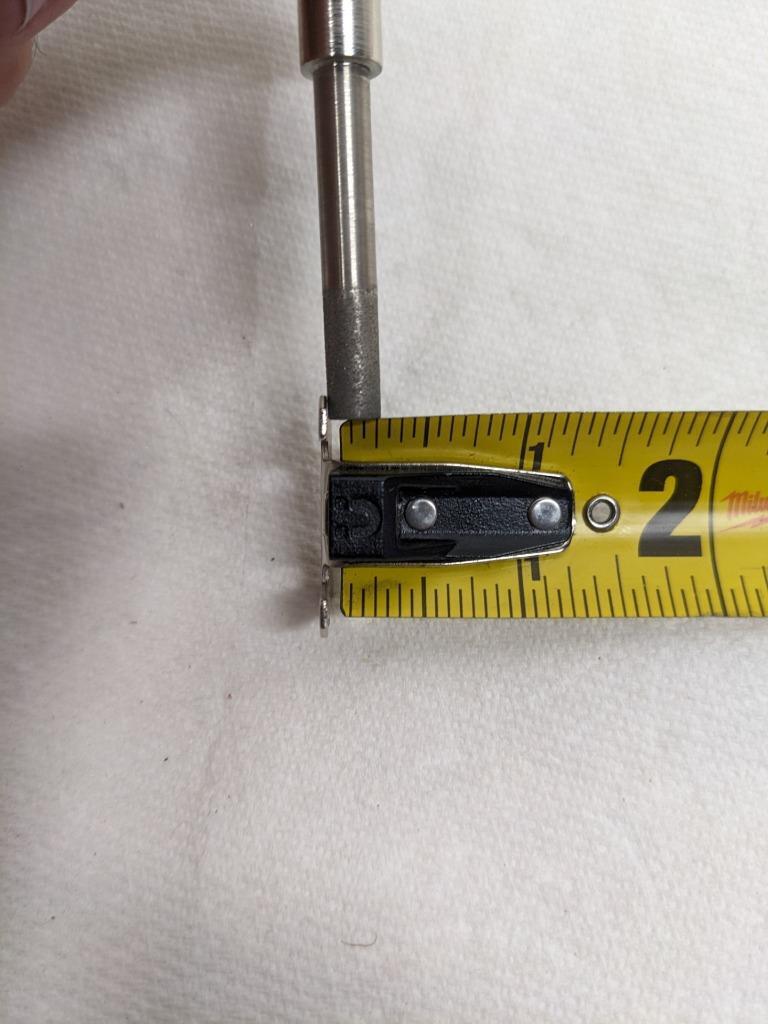 CRL DCD14 378438 1/4" DCD SERIES FLAT ELECTRO-FORMED DIAMOND DRILL NEW D0